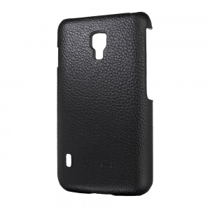  Melkco Leather Snap Cover Black for LG Optimus L7 II Dual P715 (LGP715LOLT1BKLC)